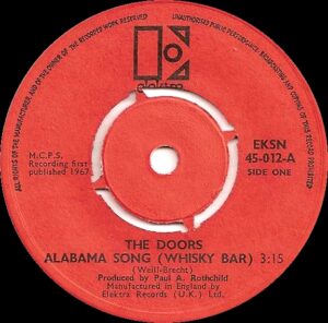 The musical part of musical and political things I learned at 72. “Alabama Song”