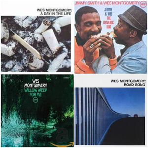 Four of the first Wes Montgomery albums I bought